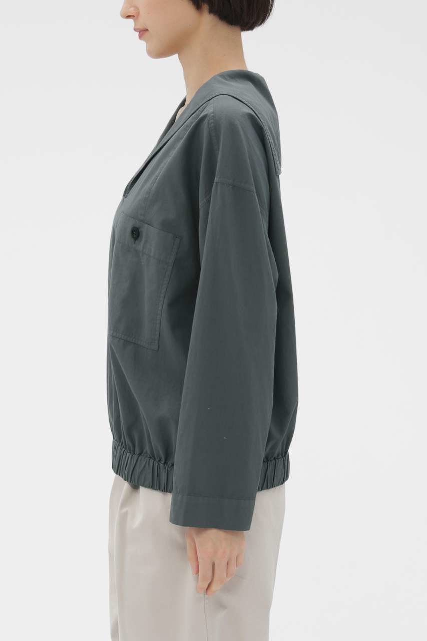 【マーガレットハウエル/MARGARET HOWELL】のGARMENT DYE COTTON SHIRTING SHIRT 人気、トレンドファッション・服の通販 founy(ファニー) 　ファッション　Fashion　レディースファッション　Fashion for Women　トップス・カットソー　Cut & Sew Tops　シャツ・ブラウス・オフィスカジュアル　Elegant Blouses & Button-Ups　ギャザー　Gathered, Ruffled　スリーブ　Sleeve, Long Sleeve / Short Sleeve　バランス　Balance, Style Balance　ポケット　Pocket, Pocket Detail　ロング　Long, Long-Length　ヴィンテージ　Vintage Style　新作・新入荷　New Arrivals / New In　other-4|ID: prp329100004909267 ipo3291000000036774973