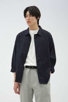【マーガレット ハウエル/MARGARET HOWELL / MEN】のCOTTON HEMP OXFORD ネイビー|ID: prp329100004909270 ipo3291000000036774998