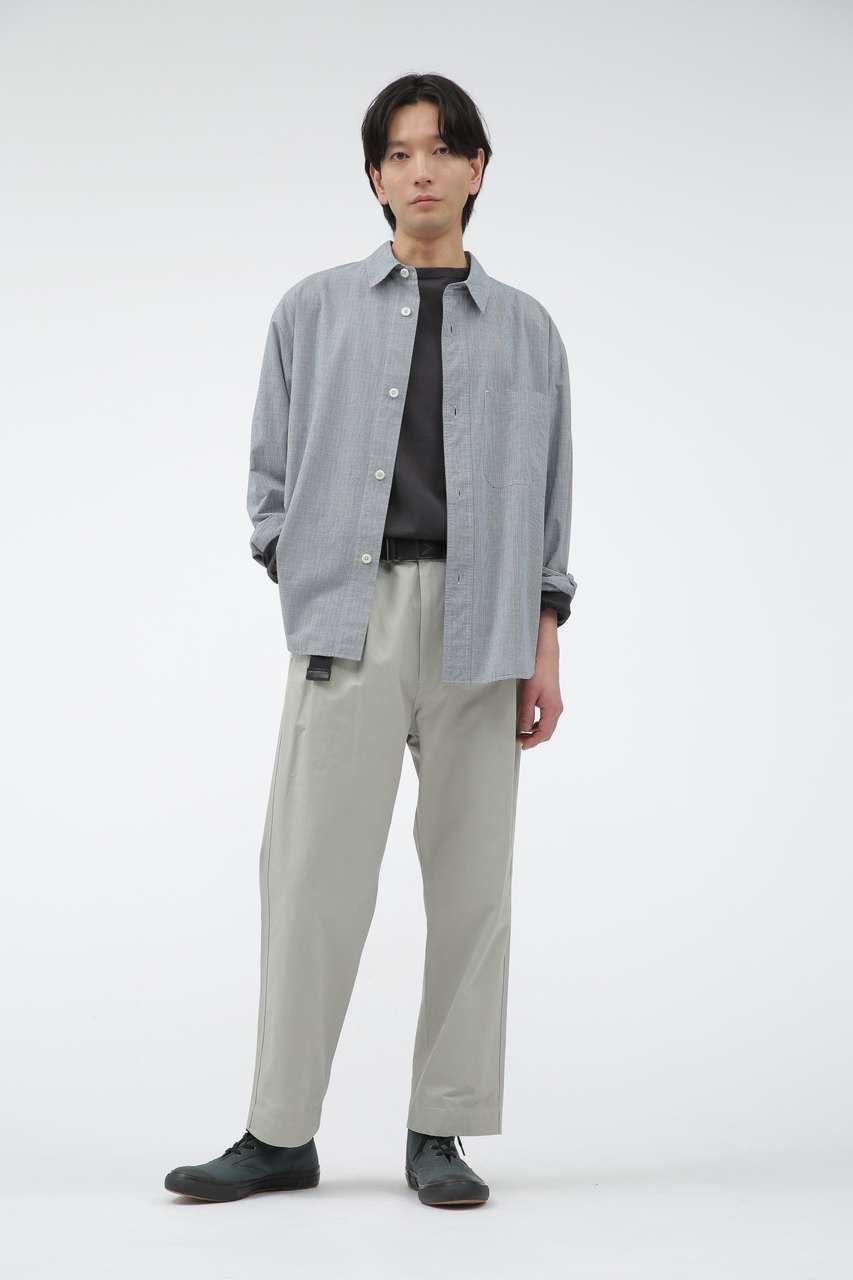 【その他のブランド/Other】のTINY GINGHAM COTTON 人気、トレンドファッション・服の通販 founy(ファニー) 　ファッション　Fashion　レディースファッション　Fashion for Women　トップス・カットソー　Cut & Sew Tops　シャツ・ブラウス・オフィスカジュアル　Elegant Blouses & Button-Ups　キャラクター　Character, Licensed Characters　ギンガム　Gingham, Gingham Fabric　スリーブ　Sleeve, Long Sleeve / Short Sleeve　チェック　Check, Plaid, Tartan　フィット　Fit, Slim Fit　リラックス　Relax, Relaxed Fit　ロング　Long, Long-Length　再入荷　Restock / Back in Stock　other-2|ID: prp329100004909271 ipo3291000000036775018