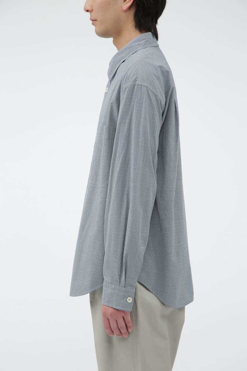 【その他のブランド/Other】のTINY GINGHAM COTTON 人気、トレンドファッション・服の通販 founy(ファニー) 　ファッション　Fashion　レディースファッション　Fashion for Women　トップス・カットソー　Cut & Sew Tops　シャツ・ブラウス・オフィスカジュアル　Elegant Blouses & Button-Ups　キャラクター　Character, Licensed Characters　ギンガム　Gingham, Gingham Fabric　スリーブ　Sleeve, Long Sleeve / Short Sleeve　チェック　Check, Plaid, Tartan　フィット　Fit, Slim Fit　リラックス　Relax, Relaxed Fit　ロング　Long, Long-Length　再入荷　Restock / Back in Stock　other-3|ID: prp329100004909271 ipo3291000000036775019