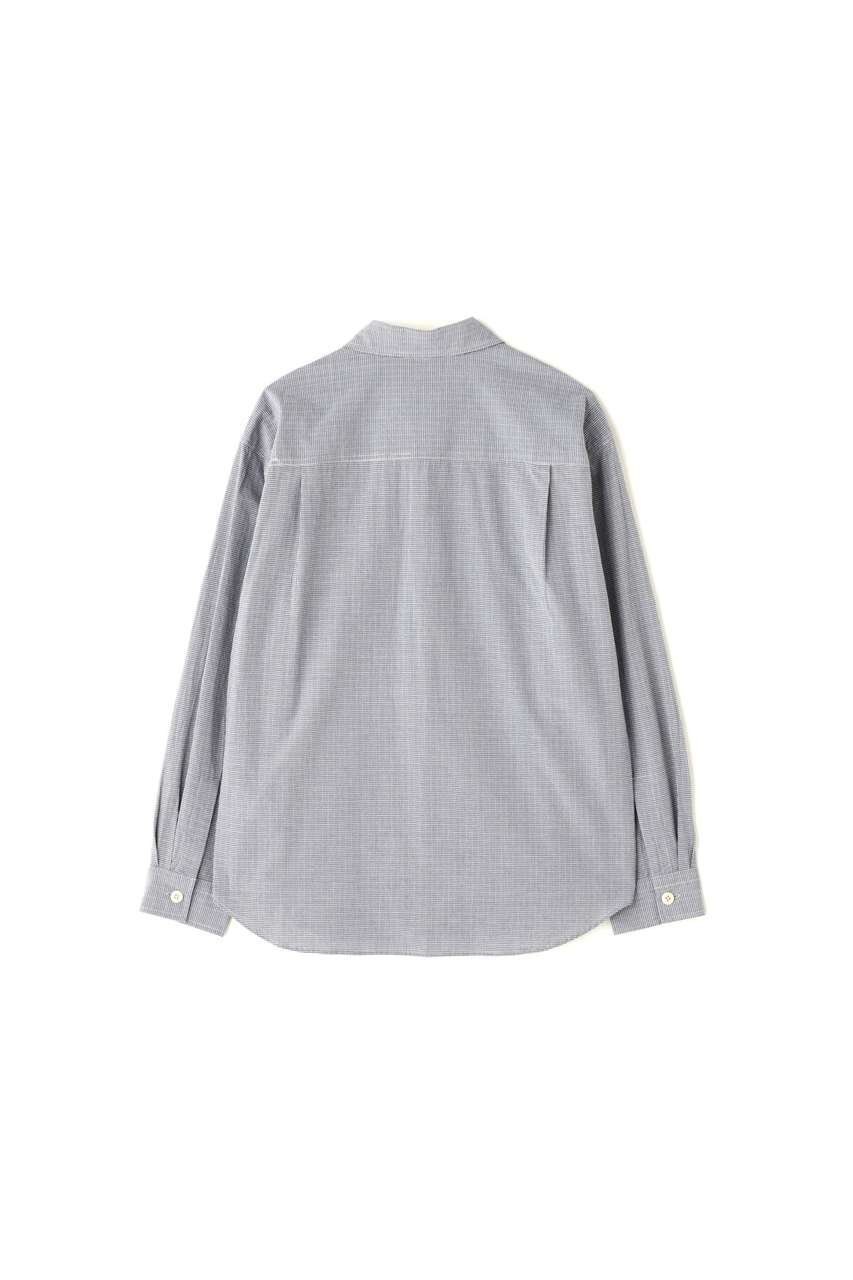 【その他のブランド/Other】のTINY GINGHAM COTTON 人気、トレンドファッション・服の通販 founy(ファニー) 　ファッション　Fashion　レディースファッション　Fashion for Women　トップス・カットソー　Cut & Sew Tops　シャツ・ブラウス・オフィスカジュアル　Elegant Blouses & Button-Ups　キャラクター　Character, Licensed Characters　ギンガム　Gingham, Gingham Fabric　スリーブ　Sleeve, Long Sleeve / Short Sleeve　チェック　Check, Plaid, Tartan　フィット　Fit, Slim Fit　リラックス　Relax, Relaxed Fit　ロング　Long, Long-Length　再入荷　Restock / Back in Stock　other-5|ID: prp329100004909271 ipo3291000000036775023