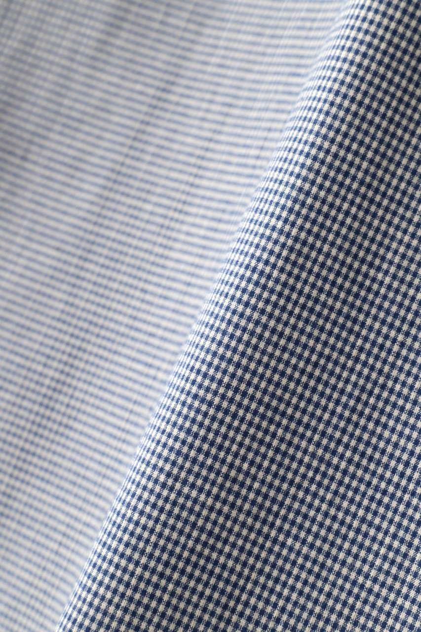 【その他のブランド/Other】のTINY GINGHAM COTTON 人気、トレンドファッション・服の通販 founy(ファニー) 　ファッション　Fashion　レディースファッション　Fashion for Women　トップス・カットソー　Cut & Sew Tops　シャツ・ブラウス・オフィスカジュアル　Elegant Blouses & Button-Ups　キャラクター　Character, Licensed Characters　ギンガム　Gingham, Gingham Fabric　スリーブ　Sleeve, Long Sleeve / Short Sleeve　チェック　Check, Plaid, Tartan　フィット　Fit, Slim Fit　リラックス　Relax, Relaxed Fit　ロング　Long, Long-Length　再入荷　Restock / Back in Stock　other-6|ID: prp329100004909271 ipo3291000000036775025