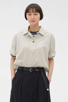 【マーガレットハウエル/MARGARET HOWELL】のCOMPACT COTTON POPLIN SHIRT グリーン|ID: prp329100004909272 ipo3291000000037096102