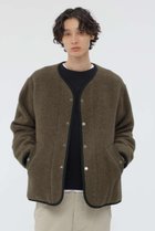 【マーガレット ハウエル/MARGARET HOWELL / MEN】のSOFT WOOL FLEECE BLOUSON カーキ|ID: prp329100004909283 ipo3291000000036775116