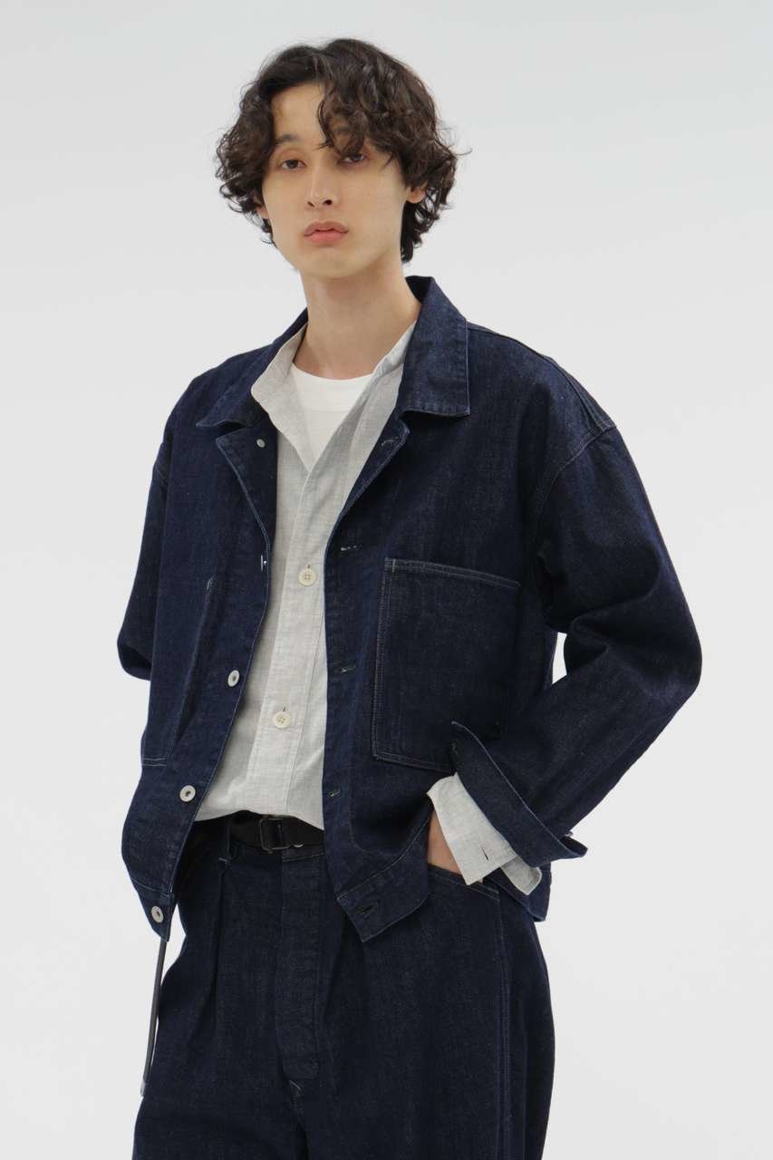 【その他のブランド/Other】のCANTON DENIM BLOUSON インテリア・キッズ・メンズ・レディースファッション・服の通販 founy(ファニー) 　ファッション　Fashion　レディースファッション　Fashion for Women　アウター　Coat / Outerwear Collection　レディースジャケット・軽アウター　Jackets　ブルゾンジャケット・スポーティアウター　Blouson Jackets　コンパクト　Compact, Small Size　ジャケット　Jacket, Outerwear　ジーンズ　Jeans, Denim Pants　スマート　Smart, Elegant　デニム　Denim, Jeans Material　ネップ　Nepp, Slub Yarn　ブルゾン　Blouson, Bomber Jacket　ポケット　Pocket, Pocket Detail　ワイド　Wide, Wide Fit　ワーク　Workwear, Utility Style　新作・新入荷　New Arrivals / New In　ブルー|ID: prp329100004909285 ipo3291000000036775128