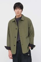 【マーガレット ハウエル/MARGARET HOWELL / MEN】のCRISP COTTON CHAMBRAY BLOUSON カーキ|ID: prp329100004909295 ipo3291000000036775228