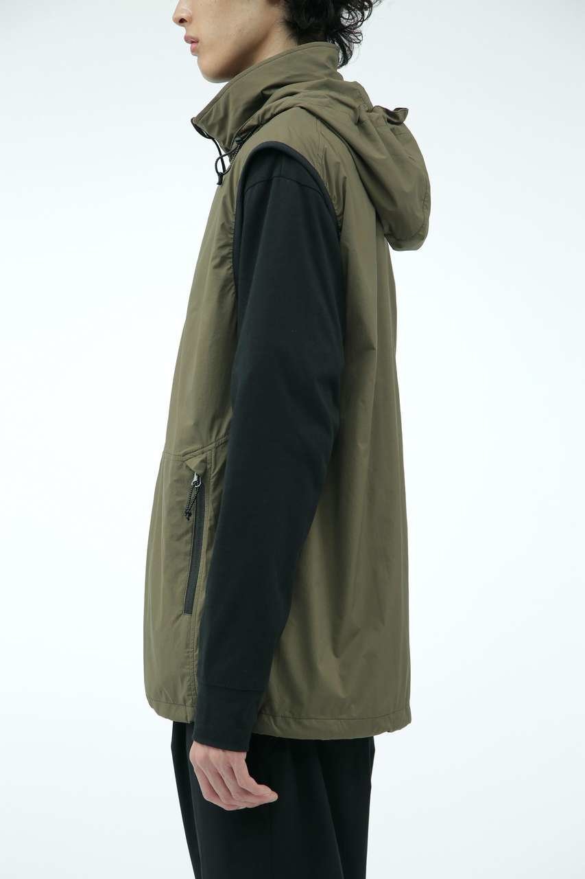 【その他のブランド/Other】のSTRETCH NYLON MICRO RIP STOP 人気、トレンドファッション・服の通販 founy(ファニー) 　ファッション　Fashion　レディースファッション　Fashion for Women　アウター　Coat / Outerwear Collection　レディースジャケット・軽アウター　Jackets　インナー　Innerwear　コレクション　Collection, Seasonal Line　軽量　Lightweight, Ultra Light　ジャケット　Jacket, Outerwear　ストレッチ　Stretch, Stretchy Fabric　スピンドル　Spindle, Drawcord　フロント　Front, Front Design　ベスト　Vest, Waistcoat　マーガレット　Marguerite, Daisy Pattern　メッシュ　Mesh, Net Fabric　other-4|ID: prp329100004909299 ipo3291000000036813433