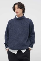 【マーガレット ハウエル/MARGARET HOWELL / MEN】のDRY WOOL KNITWEAR ブルー|ID: prp329100004909314 ipo3291000000036775387