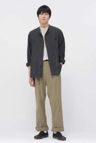 【その他のブランド/Other】のBELGIAN LINEN COTTON PLAINWEAVE TROUSERS 人気、トレンドファッション・服の通販 founy(ファニー) ファッション Fashion レディースファッション Fashion for Women パンツ Pants & Trousers アシンメトリー Asymmetrical Style ストレート Straight, Straight Cut セットアップ Set-Up, Coordinated Outfit ブルゾン Blouson, Bomber Jacket プリーツ Pleats, Pleated ポケット Pocket, Pocket Detail リネン Linen, Linen Fabric ループ Loop, Loop Knit ワイド Wide, Wide Fit ワーク Workwear, Utility Style おすすめ Recommended / Our Picks エレガント 上品 Elegant 新作・新入荷 New Arrivals / New In thumbnail カーキ|ID: prp329100004909331 ipo3291000000036775559
