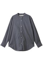 【ミディウミ/MidiUmi】のdots band collar shirt シャツ 人気、トレンドファッション・服の通販 founy(ファニー) ファッション Fashion レディースファッション Fashion for Women トップス・カットソー Cut & Sew Tops シャツ・ブラウス・オフィスカジュアル Elegant Blouses & Button-Ups おすすめ Recommended / Our Picks コンパクト Compact, Small Size シアー Sheer, See-Through ジャケット Jacket, Outerwear スリーブ Sleeve, Long Sleeve / Short Sleeve セットアップ Set-Up, Coordinated Outfit ドット Polka Dot, Dot Pattern ロング Long, Long-Length thumbnail gray|ID: prp329100004909347 ipo3291000000036775705