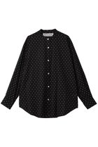 【ミディウミ/MidiUmi】のdots band collar shirt シャツ 人気、トレンドファッション・服の通販 founy(ファニー) ファッション Fashion レディースファッション Fashion for Women トップス・カットソー Cut & Sew Tops シャツ・ブラウス・オフィスカジュアル Elegant Blouses & Button-Ups おすすめ Recommended / Our Picks コンパクト Compact, Small Size シアー Sheer, See-Through ジャケット Jacket, Outerwear スリーブ Sleeve, Long Sleeve / Short Sleeve セットアップ Set-Up, Coordinated Outfit ドット Polka Dot, Dot Pattern ロング Long, Long-Length thumbnail black|ID: prp329100004909347 ipo3291000000036775706