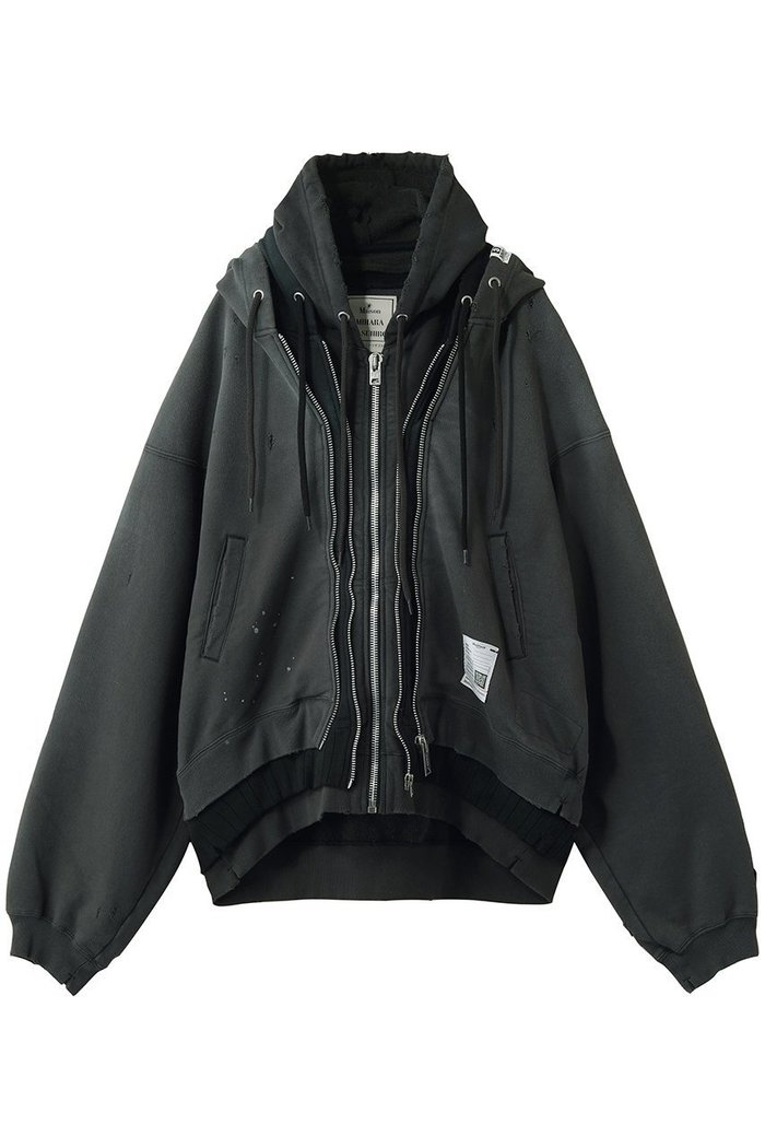 【メゾン ミハラヤスヒロ/Maison MIHARA YASUHIRO / MEN】の【MEN】【Maison MIHARA YASUHIRO】TRIPLE LAYERED パーカ インテリア・キッズ・メンズ・レディースファッション・服の通販 founy(ファニー) https://founy.com/ ファッション Fashion メンズファッション Fashion for Men トップス・カットソー Cut & Sew Tops パーカー・フーディー / カジュアルコーデ Hoodies & Parkas メンズシャツ Shirts ボトム Bottoms, Lower Wear ワイド Wide, Wide Fit |ID: prp329100004909366 ipo3291000000036775849