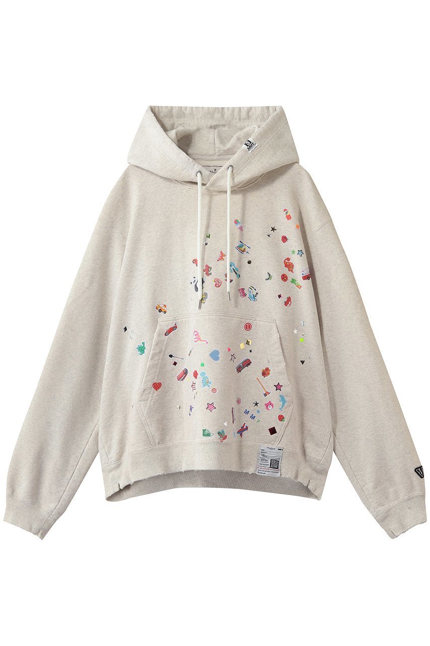 【メゾン ミハラヤスヒロ/Maison MIHARA YASUHIRO / MEN】の【MEN】【Maison MIHARA YASUHIRO】KIDS STICKERフーディー インテリア・キッズ・メンズ・レディースファッション・服の通販 founy(ファニー) 　ファッション　Fashion　メンズファッション　Fashion for Men　トップス・カットソー　Cut & Sew Tops　パーカー・フーディー / カジュアルコーデ　Hoodies & Parkas　メンズシャツ　Shirts　グラフィック　Graphic, Graphic Design　ホワイト|ID: prp329100004909367 ipo3291000000036775865