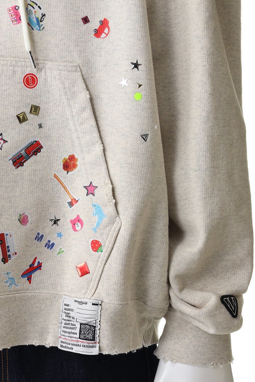 【メゾン ミハラヤスヒロ/Maison MIHARA YASUHIRO / MEN】の【MEN】【Maison MIHARA YASUHIRO】KIDS STICKERフーディー 人気、トレンドファッション・服の通販 founy(ファニー) 　ファッション　Fashion　メンズファッション　Fashion for Men　トップス・カットソー　Cut & Sew Tops　パーカー・フーディー / カジュアルコーデ　Hoodies & Parkas　メンズシャツ　Shirts　グラフィック　Graphic, Graphic Design　other-6|ID: prp329100004909367 ipo3291000000036775874