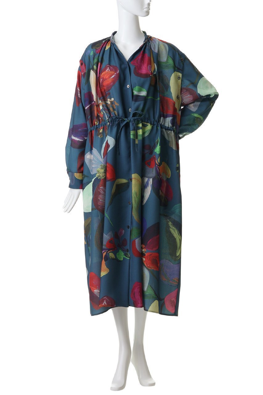 【その他のブランド/Other】のフラワーモチーフプリント ドレス 人気、トレンドファッション・服の通販 founy(ファニー) 　ファッション　Fashion　レディースファッション　Fashion for Women　ワンピース　Dresses　フォーマル・パーティードレス・結婚式用ドレス　Elegant & Casual Dresses　チュニック　Tunic Tops & Dresses　チュニック　Tunic, Long Top　デニム　Denim, Jeans Material　ドレス　Dress, One-Piece　ノースリーブ　Sleeveless, No-Sleeve　フラワー　Flower, Floral　フロント　Front, Front Design　プリント　Print, Printed Pattern　モチーフ　Motif, Design Theme　ロング　Long, Long-Length　夏　Summer　新作・新入荷　New Arrivals / New In　春　Spring　S/S・春夏　SS, Spring/Summer, Warm Season　other-2|ID: prp329100004909398 ipo3291000000036776144