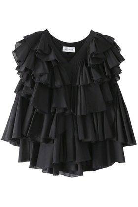 【アユーシ/AAYUSHI】 レイヤードラッフルブラウス人気、トレンドファッション・服の通販 founy(ファニー) ファッション Fashion レディースファッション Fashion for Women トップス・カットソー Cut & Sew Tops キャミソール&ノースリーブ Camisoles & Sleeveless Tops シャツ・ブラウス・オフィスカジュアル Elegant Blouses & Button-Ups インド Indian Textile コンパクト Compact, Small Size デニム Denim, Jeans Material ドレス Dress, One-Piece ノースリーブ Sleeveless, No-Sleeve バランス Balance, Style Balance フロント Front, Front Design ラッフル Ruffle, Frill 再入荷 Restock / Back in Stock |ID:prp329100004909402