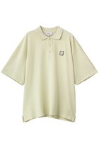 【メゾン キツネ/MAISON KITSUNE / MEN】の【MEN】FOX HEAD OVERSIZE ポロシャツ 人気、トレンドファッション・服の通販 founy(ファニー) ファッション Fashion メンズファッション Fashion for Men パッチ Patch, Appliqué フォックス Fox, Fox Fur ポロシャツ Polo Shirt, Collared Tee 夏 Summer 新作・新入荷 New Arrivals / New In 春 Spring S/S・春夏 SS, Spring/Summer, Warm Season thumbnail アロエグリーン|ID: prp329100004909404 ipo3291000000036776182