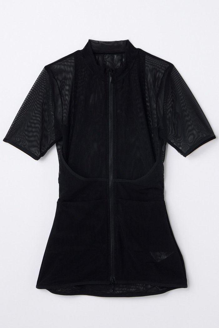 【ナゴンスタンス/nagonstans】のcycling zip pullover インテリア・キッズ・メンズ・レディースファッション・服の通販 founy(ファニー) https://founy.com/ ファッション Fashion レディースファッション Fashion for Women トップス・カットソー Cut & Sew Tops シャツ・ブラウス・オフィスカジュアル Elegant Blouses & Button-Ups カジュアルプルオーバー・ニットトップス Pullovers & Knit Tops / Casual Pullovers ショート Short, Short Length スリーブ Sleeve, Long Sleeve / Short Sleeve フィット Fit, Slim Fit ポケット Pocket, Pocket Detail メッシュ Mesh, Net Fabric 新作・新入荷 New Arrivals / New In |ID: prp329100004909405 ipo3291000000036776187