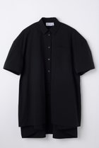 【ナゴンスタンス/nagonstans】のback box shirt 人気、トレンドファッション・服の通販 founy(ファニー) ファッション Fashion レディースファッション Fashion for Women トップス・カットソー Cut & Sew Tops シャツ・ブラウス・オフィスカジュアル Elegant Blouses & Button-Ups おすすめ Recommended / Our Picks ショート Short, Short Length ストレッチ Stretch, Stretchy Fabric スリーブ Sleeve, Long Sleeve / Short Sleeve タフタ Taffeta, Structured Fabric ハーフ Half, Half-Length バランス Balance, Style Balance ボックス Boxy, Box Shape レギンス Leggings, Stretch Pants 再入荷 Restock / Back in Stock thumbnail Black|ID: prp329100004909406 ipo3291000000036776191