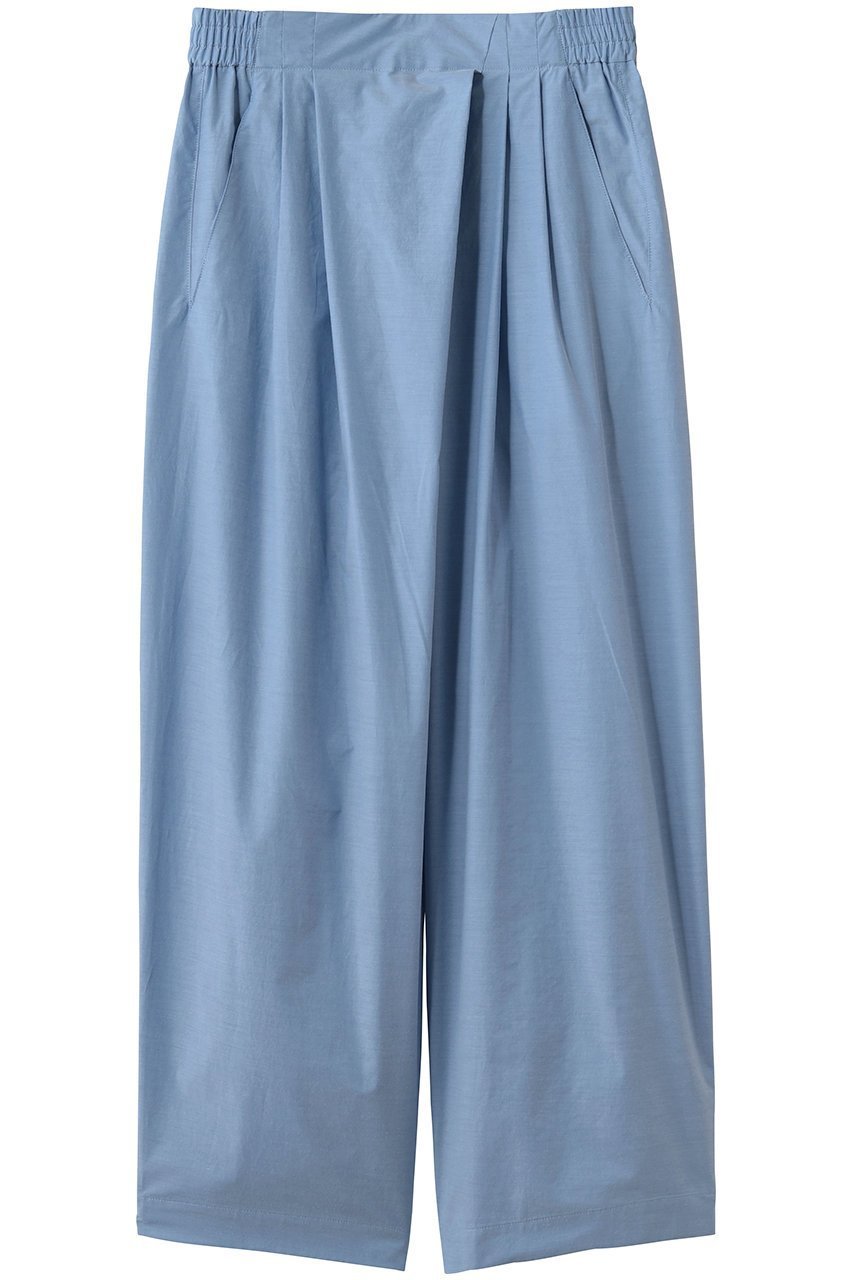 【プレインピープル/PLAIN PEOPLE】のタイプライターワイドパンツ 人気、トレンドファッション・服の通販 founy(ファニー) 　ファッション　Fashion　レディースファッション　Fashion for Women　パンツ　Pants & Trousers　イレギュラー　Irregular Design　タイプライター　Typewriter Fabric, Crisp Cotton　ドレープ　Drape, Draping Fabric　フロント　Front, Front Design　ワイド　Wide, Wide Fit　新作・新入荷　New Arrivals / New In　 other-1|ID: prp329100004909409 ipo3291000000036776206