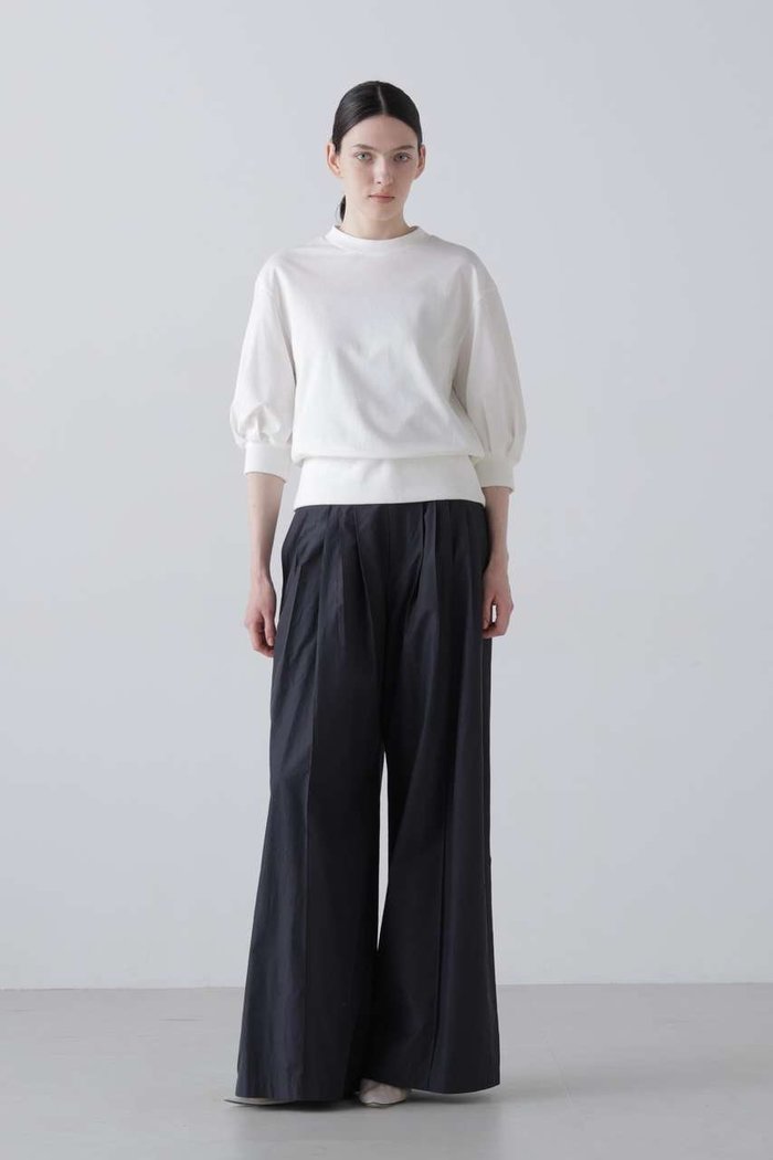 【アドーア/ADORE】のクリスピークロスパンツ インテリア・キッズ・メンズ・レディースファッション・服の通販 founy(ファニー) https://founy.com/ ファッション Fashion レディースファッション Fashion for Women パンツ Pants & Trousers スリット Slit, Slit Detail フロント Front, Front Design ブロード Broadcloth, Fine Cotton ワイド Wide, Wide Fit 夏 Summer 新作・新入荷 New Arrivals / New In 春 Spring S/S・春夏 SS, Spring/Summer, Warm Season |ID: prp329100004909415 ipo3291000000036776240