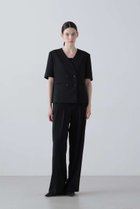 【アドーア/ADORE】のストレッチジョーゼットパンツ 人気、トレンドファッション・服の通販 founy(ファニー) ファッション Fashion レディースファッション Fashion for Women パンツ Pants & Trousers ジャケット Jacket, Outerwear ジョーゼット Georgette, Semi-Sheer Fabric ストレート Straight, Straight Cut セットアップ Set-Up, Coordinated Outfit ボトム Bottoms, Lower Wear エレガント 上品 Elegant 夏 Summer 新作・新入荷 New Arrivals / New In 春 Spring S/S・春夏 SS, Spring/Summer, Warm Season thumbnail ブラック|ID: prp329100004909417 ipo3291000000036776258