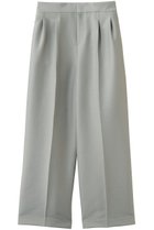【ジェイドット/j.】のシルキーダブルフェイス タックワイドパンツ ミントグリーン|ID: prp329100004909420 ipo3291000000036776286