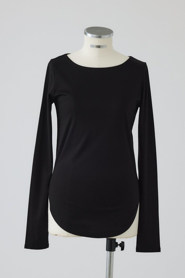 【リムアーク/RIM.ARK】のSoft touch comfy tops/トップス インテリア・キッズ・メンズ・レディースファッション・服の通販 founy(ファウニー) https://founy.com/ ファッション Fashion レディースファッション Fashion for Women トップス・カットソー Cut & Sew Tops シャツ・ブラウス・オフィスカジュアル Elegant Blouses & Button-Ups ロングTシャツ・Tシャツ Longline T-Shirts & Tees カットソー・ベーシックTシャツ Cut-and-Sewn Tops / Stretch Tees & Basics スリーブ Sleeve, Long Sleeve / Short Sleeve ヘムライン Hemline, Bottom Cut ベーシック Basic, Essential ロング Long, Long-Length |ID: prp329100004909428 ipo3291000000036776363
