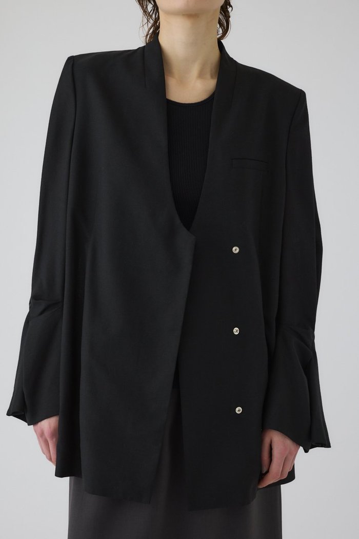 【リムアーク/RIM.ARK】のTwist sleeve light JK/ジャケット インテリア・キッズ・メンズ・レディースファッション・服の通販 founy(ファウニー) https://founy.com/ ファッション Fashion レディースファッション Fashion for Women アウター Coat / Outerwear Collection レディースジャケット・軽アウター Jackets ジャケット Jacket, Outerwear リネン Linen, Linen Fabric 羽織 Haori, Light Jacket |ID: prp329100004909438 ipo3291000000036776421