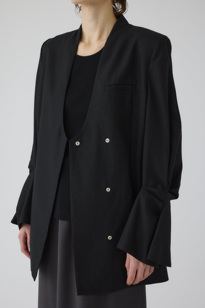 【リムアーク/RIM.ARK】のTwist sleeve light JK/ジャケット 人気、トレンドファッション・服の通販 founy(ファニー) 　ファッション　Fashion　レディースファッション　Fashion for Women　アウター　Coat / Outerwear Collection　レディースジャケット・軽アウター　Jackets　ジャケット　Jacket, Outerwear　リネン　Linen, Linen Fabric　再入荷　Restock / Back in Stock　羽織　Haori, Light Jacket　other-4|ID: prp329100004909438 ipo3291000000036776425