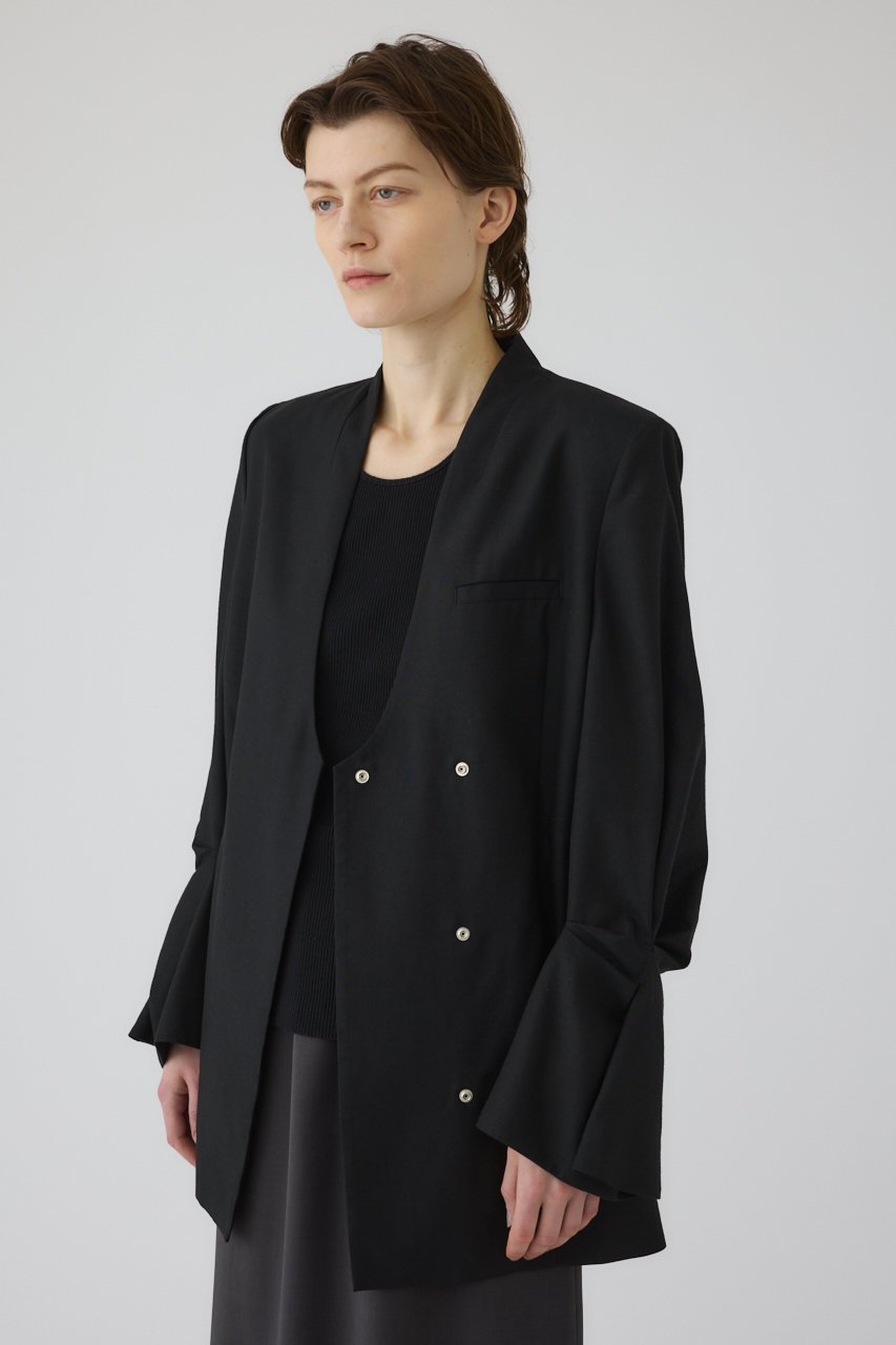 【リムアーク/RIM.ARK】のTwist sleeve light JK/ジャケット 人気、トレンドファッション・服の通販 founy(ファニー) 　ファッション　Fashion　レディースファッション　Fashion for Women　アウター　Coat / Outerwear Collection　レディースジャケット・軽アウター　Jackets　ジャケット　Jacket, Outerwear　リネン　Linen, Linen Fabric　再入荷　Restock / Back in Stock　羽織　Haori, Light Jacket　other-5|ID: prp329100004909438 ipo3291000000036776426