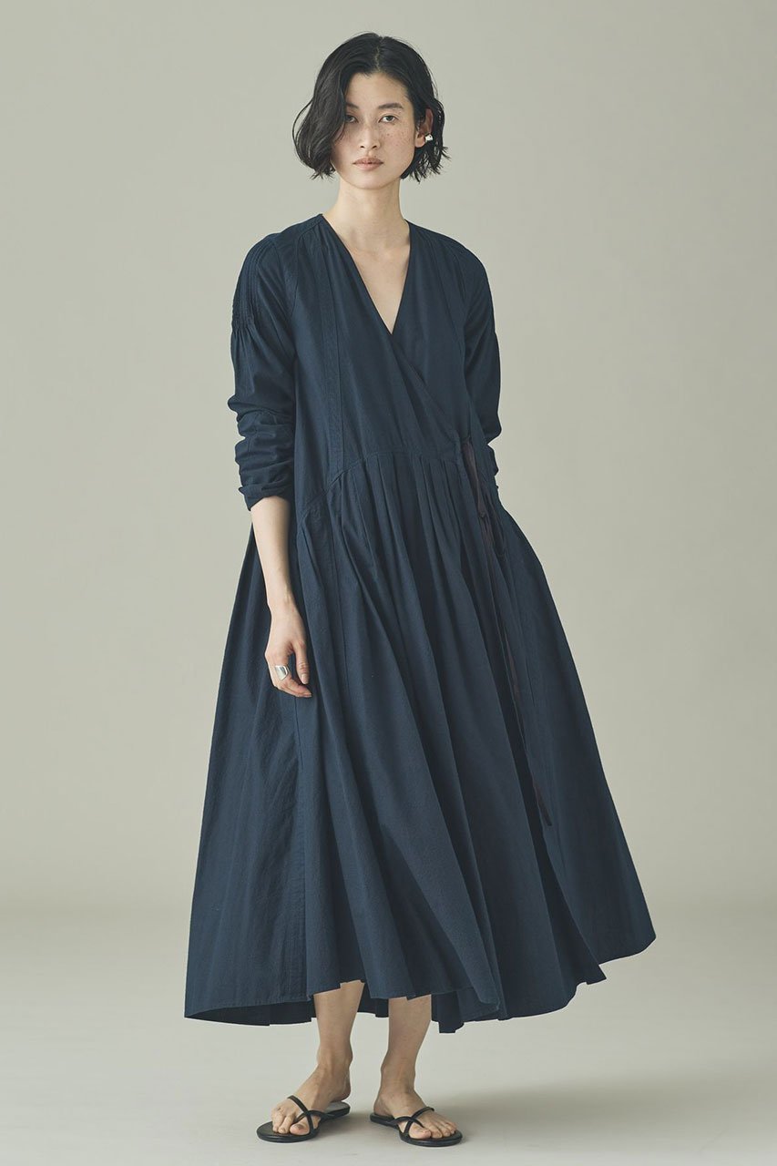 【カレンソロジー/Curensology】のサッカーカシュクールワンピース 人気、トレンドファッション・服の通販 founy(ファニー) 　ファッション　Fashion　レディースファッション　Fashion for Women　ワンピース　Dresses　チュニック　Tunic Tops & Dresses　おすすめ　Recommended / Our Picks　ガウン　Gown, Robe　サッカー　Seersucker, Summer Fabric　サンダル　Sandals, Summer Shoes　タンブラー　Tumbler, Travel Mug　チュニック　Tunic, Long Top　ビーチ　Beach, Seaside　ロング　Long, Long-Length　夏　Summer　新作・新入荷　New Arrivals / New In　other-5|ID: prp329100004909460 ipo3291000000036776537