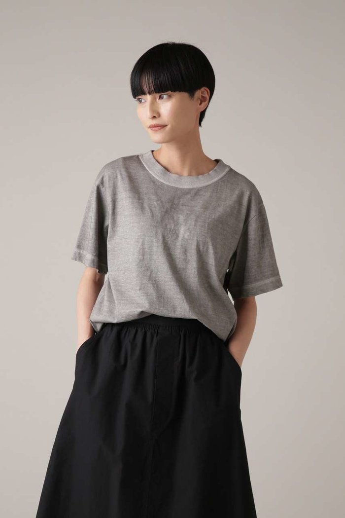 【マーガレットハウエル/MARGARET HOWELL】のRECYCLED COTTON JERSEY インテリア・キッズ・メンズ・レディースファッション・服の通販 founy(ファニー) https://founy.com/ ファッション Fashion レディースファッション Fashion for Women トップス・カットソー Cut & Sew Tops シャツ・ブラウス・オフィスカジュアル Elegant Blouses & Button-Ups ロングTシャツ・Tシャツ Longline T-Shirts & Tees カットソー・ベーシックTシャツ Cut-and-Sewn Tops / Stretch Tees & Basics キャラクター Character, Licensed Characters ショート Short, Short Length スリーブ Sleeve, Long Sleeve / Short Sleeve バランス Balance, Style Balance リラックス Relax, Relaxed Fit |ID: prp329100004909475 ipo3291000000036776648