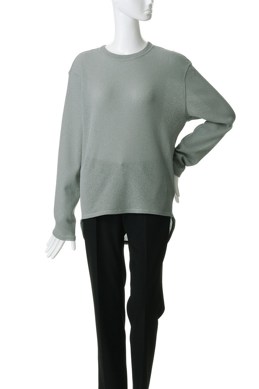 【スタニングルアー/STUNNING LURE】のバブルワッフルロンT 人気、トレンドファッション・服の通販 founy(ファニー) 　ファッション　Fashion　レディースファッション　Fashion for Women　トップス・カットソー　Cut & Sew Tops　シャツ・ブラウス・オフィスカジュアル　Elegant Blouses & Button-Ups　ロングTシャツ・Tシャツ　Longline T-Shirts & Tees　カットソー・ベーシックTシャツ　Cut-and-Sewn Tops / Stretch Tees & Basics　スリーブ　Sleeve, Long Sleeve / Short Sleeve　デニム　Denim, Jeans Material　ロング　Long, Long-Length　ワッフル　Waffle, Waffle Knit　other-2|ID: prp329100004909481 ipo3291000000036776697