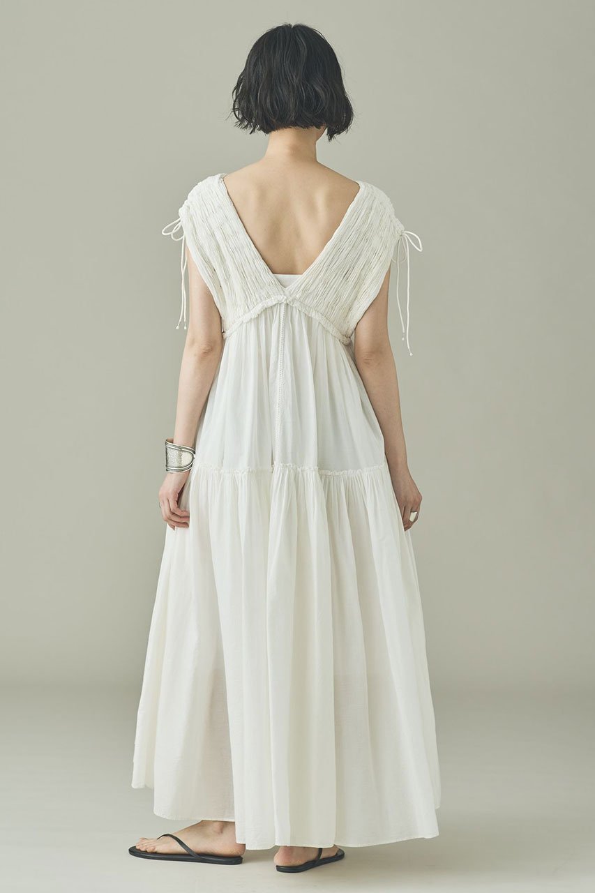 【カレンソロジー/Curensology】のハンドスモッキングワンピース 人気、トレンドファッション・服の通販 founy(ファニー) 　ファッション　Fashion　レディースファッション　Fashion for Women　ワンピース　Dresses　チュニック　Tunic Tops & Dresses　おすすめ　Recommended / Our Picks　なめらか　Smooth, Silky Texture　インナー　Innerwear　チュニック　Tunic, Long Top　デニム　Denim, Jeans Material　ハンド　Hand, Handmade　リラックス　Relax, Relaxed Fit　ロング　Long, Long-Length　新作・新入荷　New Arrivals / New In　other-4|ID: prp329100004909484 ipo3291000000036776720