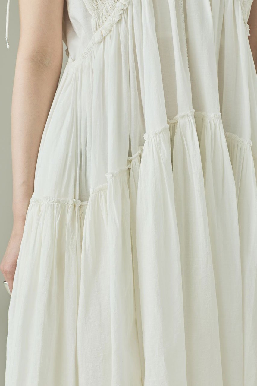 【カレンソロジー/Curensology】のハンドスモッキングワンピース 人気、トレンドファッション・服の通販 founy(ファニー) 　ファッション　Fashion　レディースファッション　Fashion for Women　ワンピース　Dresses　チュニック　Tunic Tops & Dresses　おすすめ　Recommended / Our Picks　なめらか　Smooth, Silky Texture　インナー　Innerwear　チュニック　Tunic, Long Top　デニム　Denim, Jeans Material　ハンド　Hand, Handmade　リラックス　Relax, Relaxed Fit　ロング　Long, Long-Length　新作・新入荷　New Arrivals / New In　other-7|ID: prp329100004909484 ipo3291000000036776723