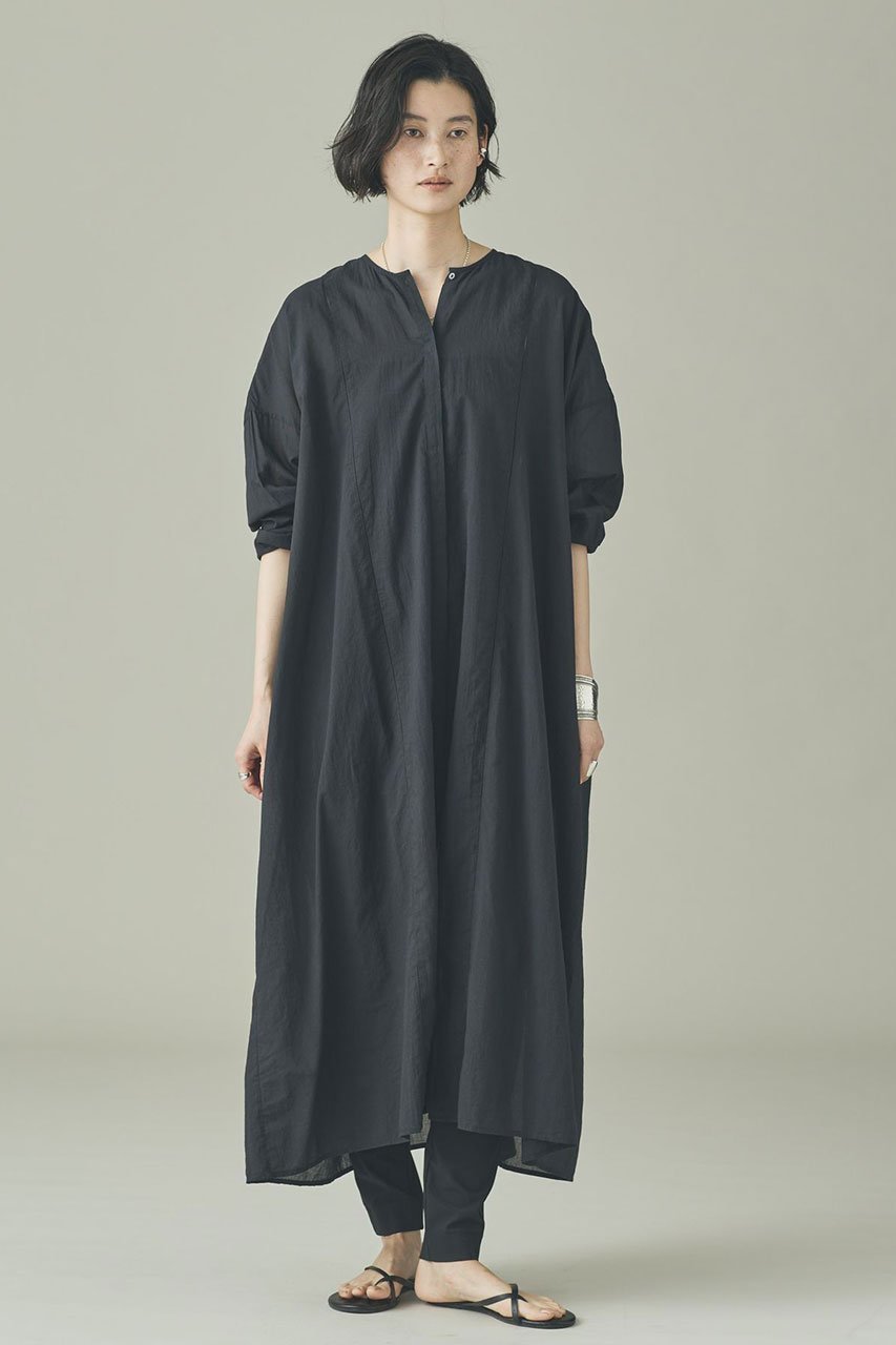 【カレンソロジー/Curensology】のカディコットンオーバーワンピース インテリア・キッズ・メンズ・レディースファッション・服の通販 founy(ファニー) 　ファッション　Fashion　レディースファッション　Fashion for Women　ワンピース　Dresses　チュニック　Tunic Tops & Dresses　インド　Indian Textile　インナー　Innerwear　チュニック　Tunic, Long Top　ドレープ　Drape, Draping Fabric　フロント　Front, Front Design　ブラウジング　Blouson Silhouette, Cinched Waist　マキシ　Maxi, Full Length　ロング　Long, Long-Length　おすすめ　Recommended / Our Picks　新作・新入荷　New Arrivals / New In　ブラック|ID: prp329100004909485 ipo3291000000036776727