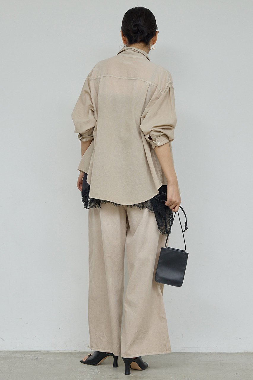 【ガリャルダガランテ/GALLARDAGALANTE】のシアーデニムシャツ 人気、トレンドファッション・服の通販 founy(ファニー) 　ファッション　Fashion　レディースファッション　Fashion for Women　トップス・カットソー　Cut & Sew Tops　シャツ・ブラウス・オフィスカジュアル　Elegant Blouses & Button-Ups　ウォッシュ　Washed Finish　スリーブ　Sleeve, Long Sleeve / Short Sleeve　セットアップ　Set-Up, Coordinated Outfit　ロング　Long, Long-Length　新作・新入荷　New Arrivals / New In　other-4|ID: prp329100004909490 ipo3291000000036813672