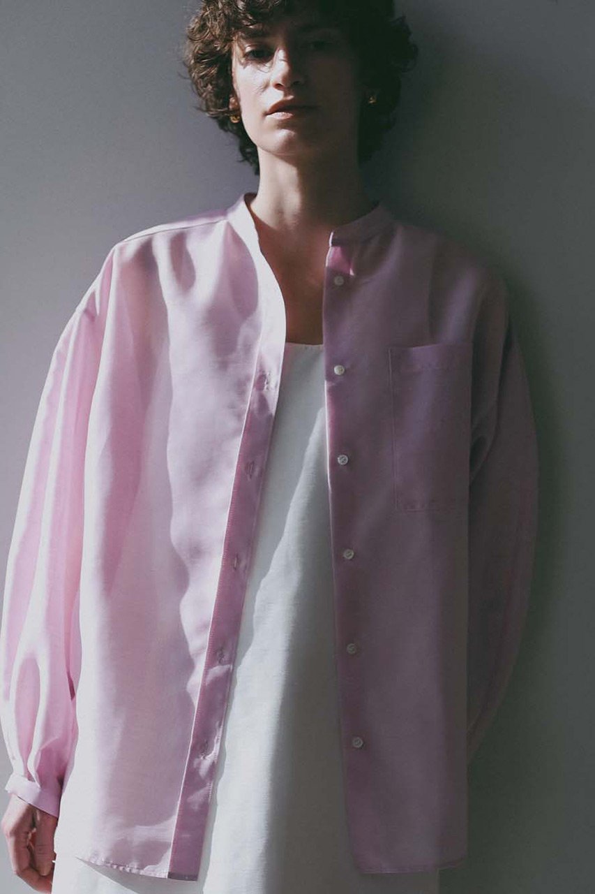 【ハー/HER.】のオーガンジーシャツ 人気、トレンドファッション・服の通販 founy(ファニー) 　ファッション　Fashion　レディースファッション　Fashion for Women　トップス・カットソー　Cut & Sew Tops　シャツ・ブラウス・オフィスカジュアル　Elegant Blouses & Button-Ups　おすすめ　Recommended / Our Picks　オーガンジー　Organza Fabric　サテン　Satin, Glossy Fabric　シンプル　Simple, Minimal　スリーブ　Sleeve, Long Sleeve / Short Sleeve　セットアップ　Set-Up, Coordinated Outfit　リラックス　Relax, Relaxed Fit　ロング　Long, Long-Length　夏　Summer　定番　Standard, Basic Item　新作・新入荷　New Arrivals / New In　other-4|ID: prp329100004909495 ipo3291000000036776817