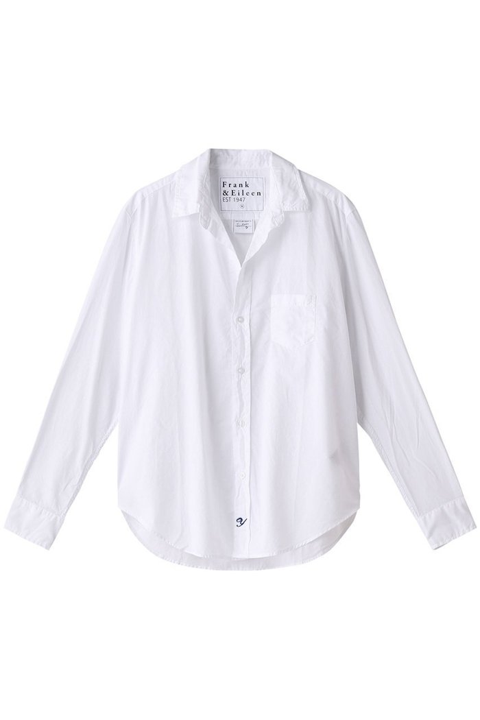 【フランク&アイリーン/Frank&Eileen】の【受注生産】【カスタム刺しゅう】EILEEN コアイタリアンライトポプリン シャツ インテリア・キッズ・メンズ・レディースファッション・服の通販 founy(ファニー) https://founy.com/ ファッション Fashion レディースファッション Fashion for Women トップス・カットソー Cut & Sew Tops シャツ・ブラウス・オフィスカジュアル Elegant Blouses & Button-Ups スリーブ Sleeve, Long Sleeve / Short Sleeve ベーシック Basic, Essential ロング Long, Long-Length ワンポイント One Point, Statement Accent 人気 Popular, Best Seller 定番 Standard, Basic Item 新作・新入荷 New Arrivals / New In |ID: prp329100004909497 ipo3291000000036776829