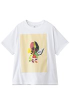 【その他のブランド/Other】のフラワーリーフグラフィックTシャツ 人気、トレンドファッション・服の通販 founy(ファニー) ファッション Fashion レディースファッション Fashion for Women トップス・カットソー Cut & Sew Tops シャツ・ブラウス・オフィスカジュアル Elegant Blouses & Button-Ups ロングTシャツ・Tシャツ Longline T-Shirts & Tees カットソー・ベーシックTシャツ Cut-and-Sewn Tops / Stretch Tees & Basics なめらか Smooth, Silky Texture グラフィック Graphic, Graphic Design ショート Short, Short Length スリーブ Sleeve, Long Sleeve / Short Sleeve ハーフ Half, Half-Length フラワー Flower, Floral プリント Print, Printed Pattern モチーフ Motif, Design Theme リーフ Leaf, Botanical Leaf 夏 Summer 新作・新入荷 New Arrivals / New In 春 Spring S/S・春夏 SS, Spring/Summer, Warm Season thumbnail ホワイト|ID: prp329100004909501 ipo3291000000036776871