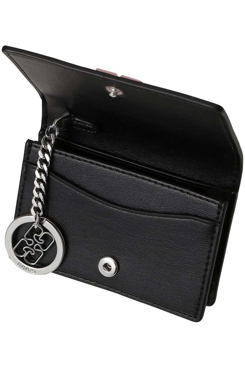 【ガニー/GANNI】のGanni Bou カード ホルダー with フラップ 人気、トレンドファッション・服の通販 founy(ファニー) 　ファッション　Fashion　レディースファッション　Fashion for Women　ミニ財布・二つ折り財布　Wallets & Card Cases　カードケース/名刺入れ　Card Holders & Business Cases　バッグ　Bags　なめらか　Smooth, Silky Texture　コンパクト　Compact, Small Size　チャーム　Charm, Pendant　トレンド　Trend, Trending Now　ファブリック　Fabric, Textile　フラップ　Flap, Flap Pocket　ポケット　Pocket, Pocket Detail　リュクス　Luxury, Elegant, High-End, Chic　エレガント 上品　Elegant　財布　Wallet, Purse　other-2|ID: prp329100004909510 ipo3291000000036777099