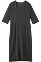 【ベイジ,/BEIGE,】のCINDY(シンディ)/Vネックハーフスリーブワンピース C.Gray x White|ID: prp329100004909520 ipo3291000000036777226