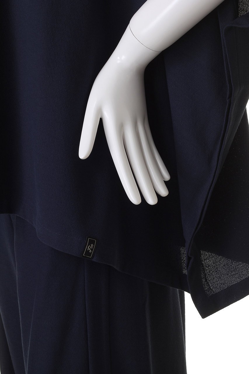 【フートーキョー/Foo Tokyo】のRoyal Organic Cotton Poncho 人気、トレンドファッション・服の通販 founy(ファニー) 　ファッション　Fashion　レディースファッション　Fashion for Women　トップス・カットソー　Cut & Sew Tops　おすすめ　Recommended / Our Picks　セットアップ　Set-Up, Coordinated Outfit　ドレープ　Drape, Draping Fabric　パジャマ　Pajamas, Sleepwear　ビッグ　Big, Oversized　ポンチョ　Poncho, Cape Style　リラックス　Relax, Relaxed Fit　エレガント 上品　Elegant　other-6|ID: prp329100004909534 ipo3291000000036777441