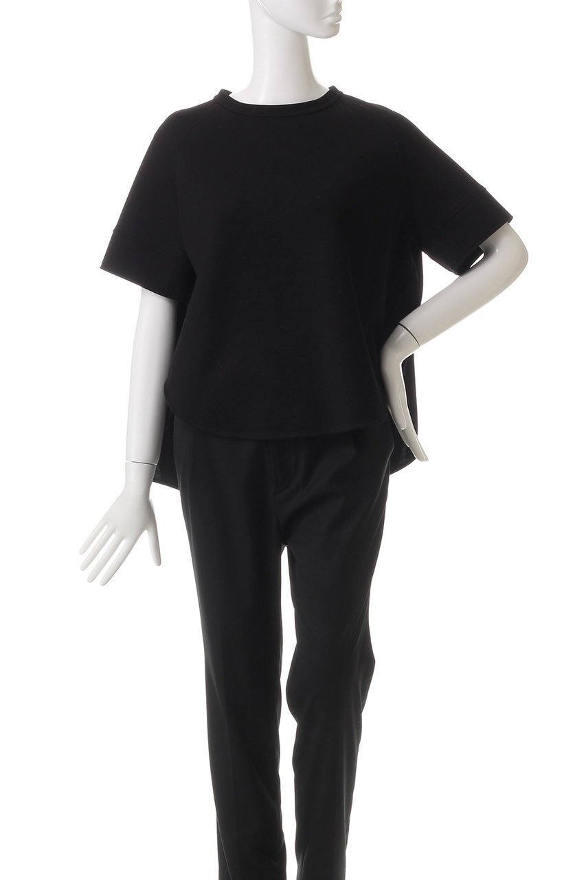 【ザ リラクス/THE RERACS】のAラインショートプルオーバー 人気、トレンドファッション・服の通販 founy(ファニー) 　ファッション　Fashion　レディースファッション　Fashion for Women　トップス・カットソー　Cut & Sew Tops　シャツ・ブラウス・オフィスカジュアル　Elegant Blouses & Button-Ups　ロングTシャツ・Tシャツ　Longline T-Shirts & Tees　カジュアルプルオーバー・ニットトップス　Pullovers & Knit Tops / Casual Pullovers　カットソー・ベーシックTシャツ　Cut-and-Sewn Tops / Stretch Tees & Basics　ショート　Short, Short Length　シンプル　Simple, Minimal　スリーブ　Sleeve, Long Sleeve / Short Sleeve　リラックス　Relax, Relaxed Fit　旅行　Travel　other-2|ID: prp329100004909554 ipo3291000000036777595