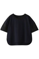 【ピアッカセッテ/ph7+】のドッキングビッグプルオーバー 人気、トレンドファッション・服の通販 founy(ファニー) ファッション Fashion レディースファッション Fashion for Women トップス・カットソー Cut & Sew Tops シャツ・ブラウス・オフィスカジュアル Elegant Blouses & Button-Ups ロングTシャツ・Tシャツ Longline T-Shirts & Tees カジュアルプルオーバー・ニットトップス Pullovers & Knit Tops / Casual Pullovers カットソー・ベーシックTシャツ Cut-and-Sewn Tops / Stretch Tees & Basics シアー Sheer, See-Through ショート Short, Short Length スリーブ Sleeve, Long Sleeve / Short Sleeve ドッキング Docking, Mixed Material ハーフ Half, Half-Length ボックス Boxy, Box Shape エレガント 上品 Elegant 定番 Standard, Basic Item thumbnail ネイビー|ID: prp329100004909558 ipo3291000000036777626