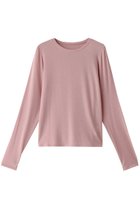 【ナナデコール/nanadecor】のKOリヨセルローゲージロングTシャツ 人気、トレンドファッション・服の通販 founy(ファニー) ファッション Fashion レディースファッション Fashion for Women トップス・カットソー Cut & Sew Tops シャツ・ブラウス・オフィスカジュアル Elegant Blouses & Button-Ups ロングTシャツ・Tシャツ Longline T-Shirts & Tees カットソー・ベーシックTシャツ Cut-and-Sewn Tops / Stretch Tees & Basics なめらか Smooth, Silky Texture スリーブ Sleeve, Long Sleeve / Short Sleeve ベーシック Basic, Essential ロング Long, Long-Length thumbnail ピンク|ID: prp329100004909577 ipo3291000000036777828