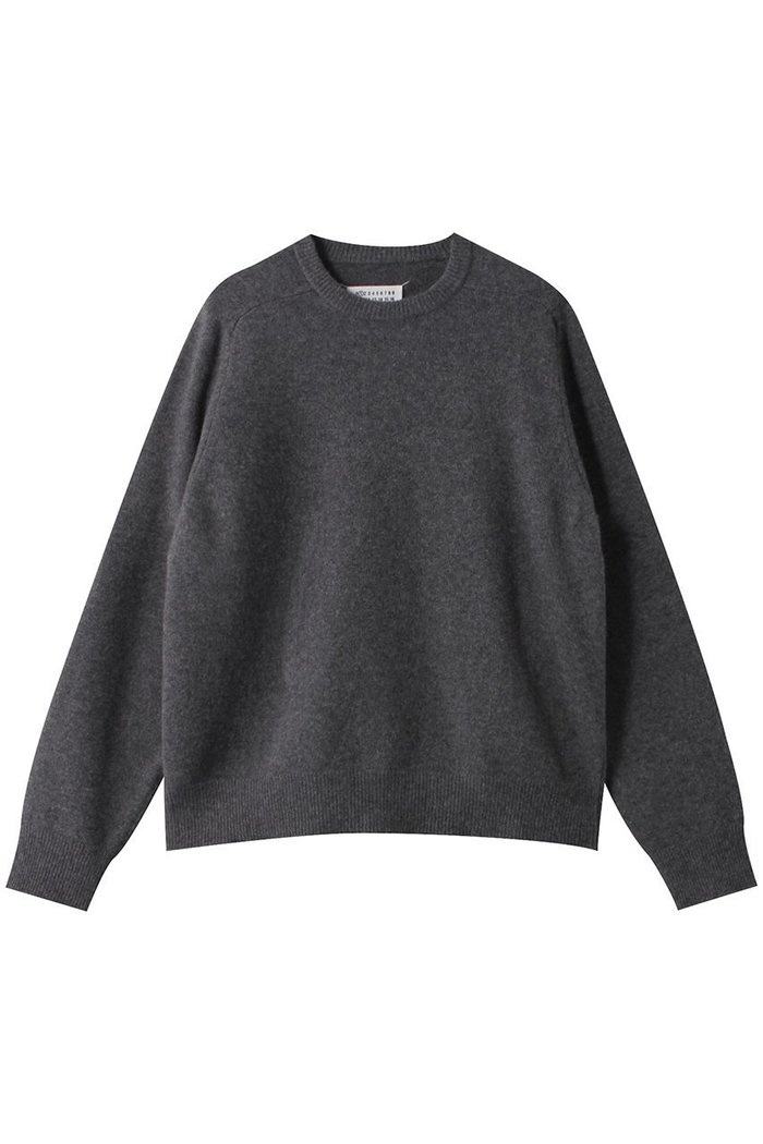 【メゾン マルジェラ/MAISON MARGIELA / MEN】の【MEN】クルーネック ウール セーター インテリア・キッズ・メンズ・レディースファッション・服の通販 founy(ファニー) https://founy.com/ ファッション Fashion メンズファッション Fashion for Men トップス・カットソー Cut & Sew Tops メンズシャツ Shirts シンプル Simple, Minimal スリーブ Sleeve, Long Sleeve / Short Sleeve セーター Sweater, Knitwear フィット Fit, Slim Fit ベーシック Basic, Essential リブニット Rib Knit, Ribbed Knit ロング Long, Long-Length |ID: prp329100004909584 ipo3291000000036777892