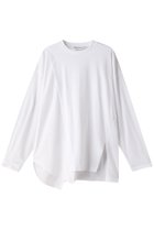 【ナゴンスタンス/nagonstans】のCO天竺 アシンメMIX P.O/プルオーバー 人気、トレンドファッション・服の通販 founy(ファニー) ファッション Fashion レディースファッション Fashion for Women トップス・カットソー Cut & Sew Tops シャツ・ブラウス・オフィスカジュアル Elegant Blouses & Button-Ups ロングTシャツ・Tシャツ Longline T-Shirts & Tees カジュアルプルオーバー・ニットトップス Pullovers & Knit Tops / Casual Pullovers カットソー・ベーシックTシャツ Cut-and-Sewn Tops / Stretch Tees & Basics アシンメトリー Asymmetrical Style スリーブ Sleeve, Long Sleeve / Short Sleeve ロング Long, Long-Length thumbnail Salt|ID: prp329100004909596 ipo3291000000036778116