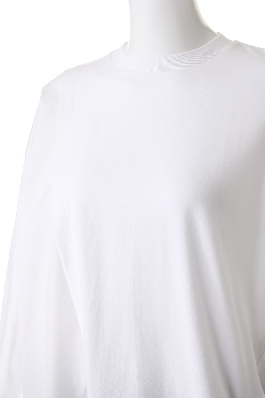 【ナゴンスタンス/nagonstans】のCO天竺 アシンメMIX P.O/プルオーバー 人気、トレンドファッション・服の通販 founy(ファニー) 　ファッション　Fashion　レディースファッション　Fashion for Women　トップス・カットソー　Cut & Sew Tops　シャツ・ブラウス・オフィスカジュアル　Elegant Blouses & Button-Ups　ロングTシャツ・Tシャツ　Longline T-Shirts & Tees　カジュアルプルオーバー・ニットトップス　Pullovers & Knit Tops / Casual Pullovers　カットソー・ベーシックTシャツ　Cut-and-Sewn Tops / Stretch Tees & Basics　アシンメトリー　Asymmetrical Style　スリーブ　Sleeve, Long Sleeve / Short Sleeve　ロング　Long, Long-Length　other-5|ID: prp329100004909596 ipo3291000000036778120